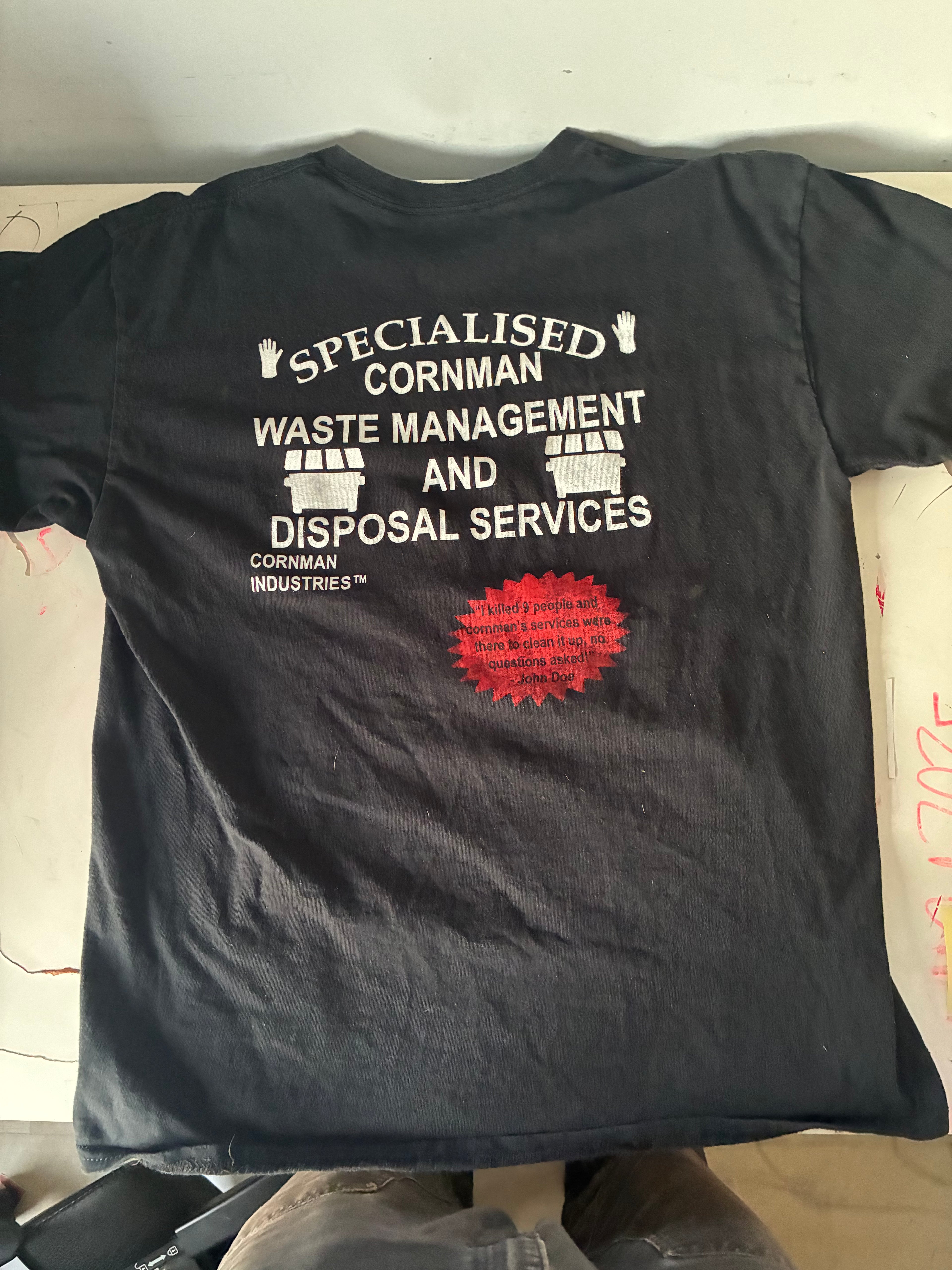 Cornman Specialised Waste Management and Disposal Services Tee