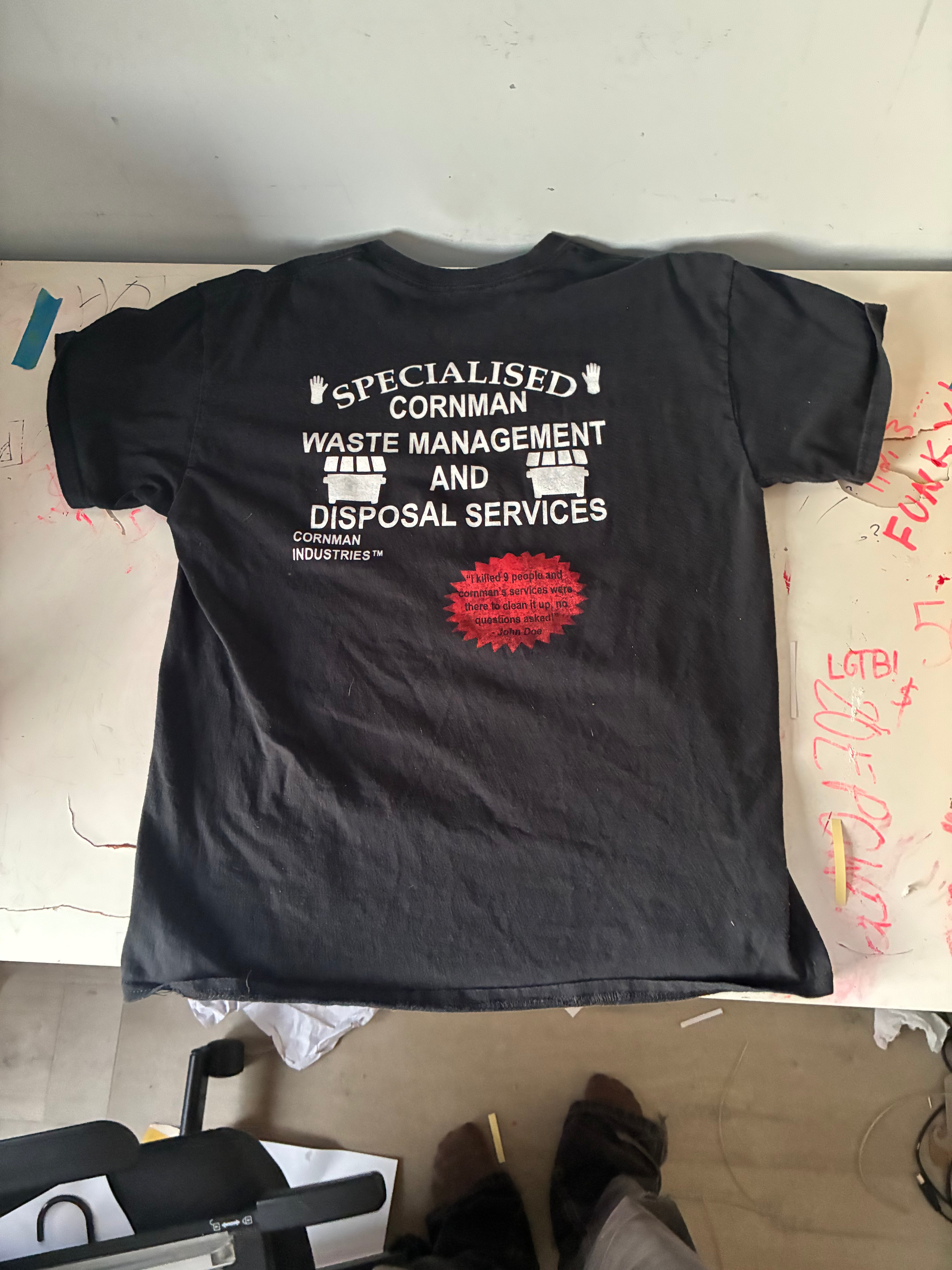 Cornman Specialised Waste Management and Disposal Services Tee